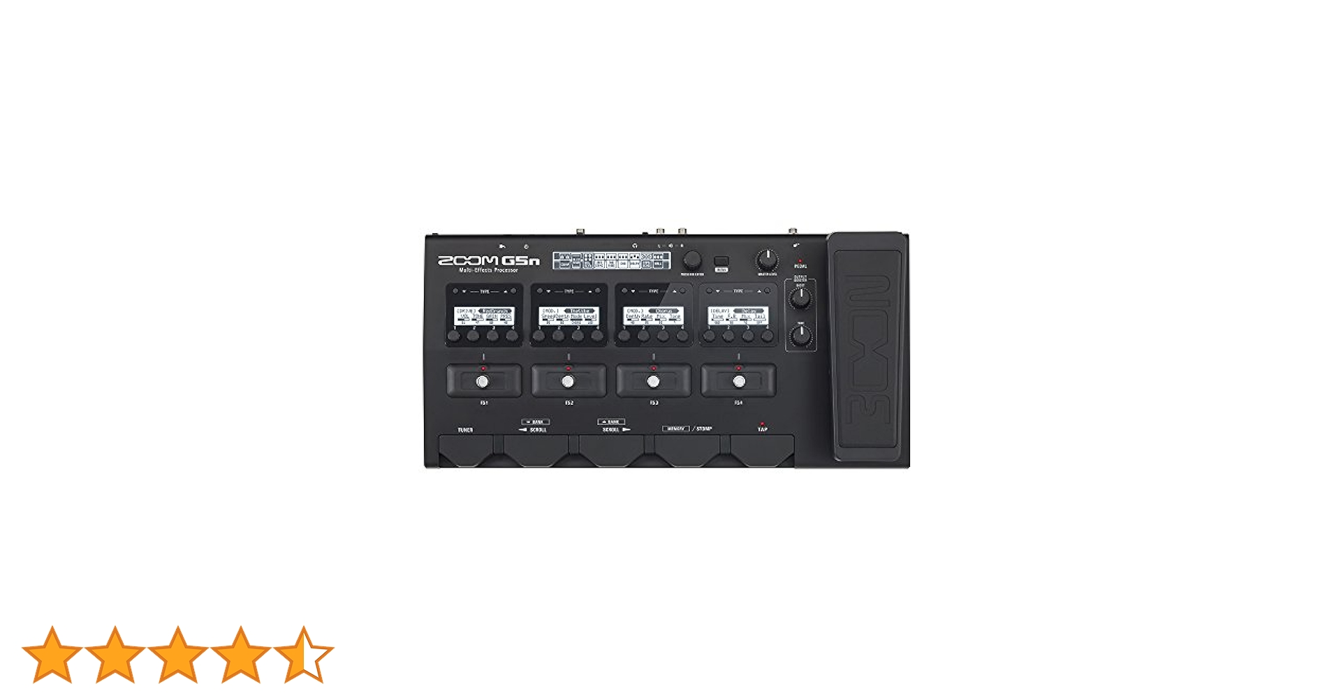 ZOOM G5n マルチエフェクトプロセッサー G5N Multi-Effects Processor | ZOOM